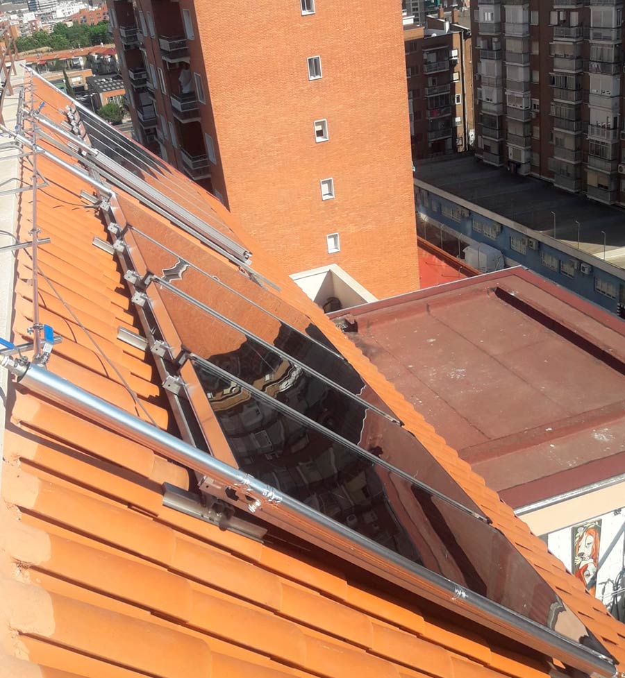 sistemas de producción de agua caliente sanitaria por energía solar térmica